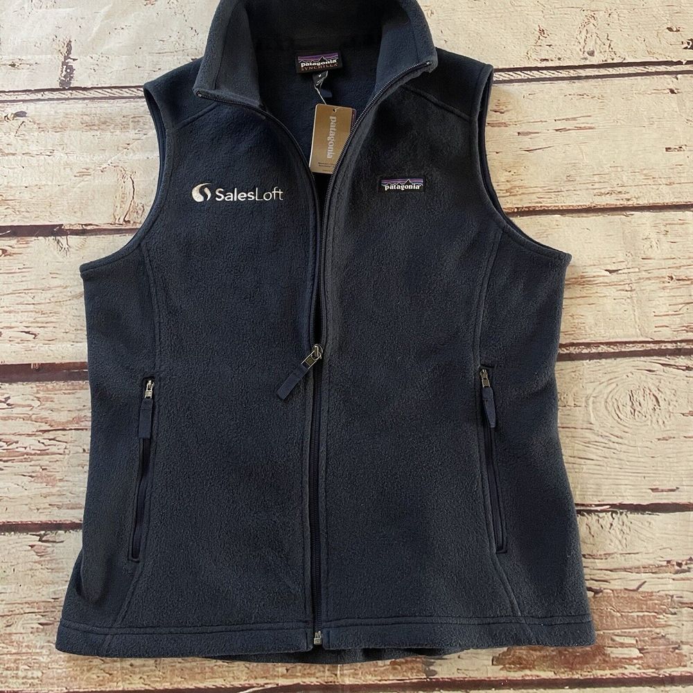 Patagonia Better Sweater Vest Blue Classic Navy Women's Medium SalesLoft - Picture 4 of 11